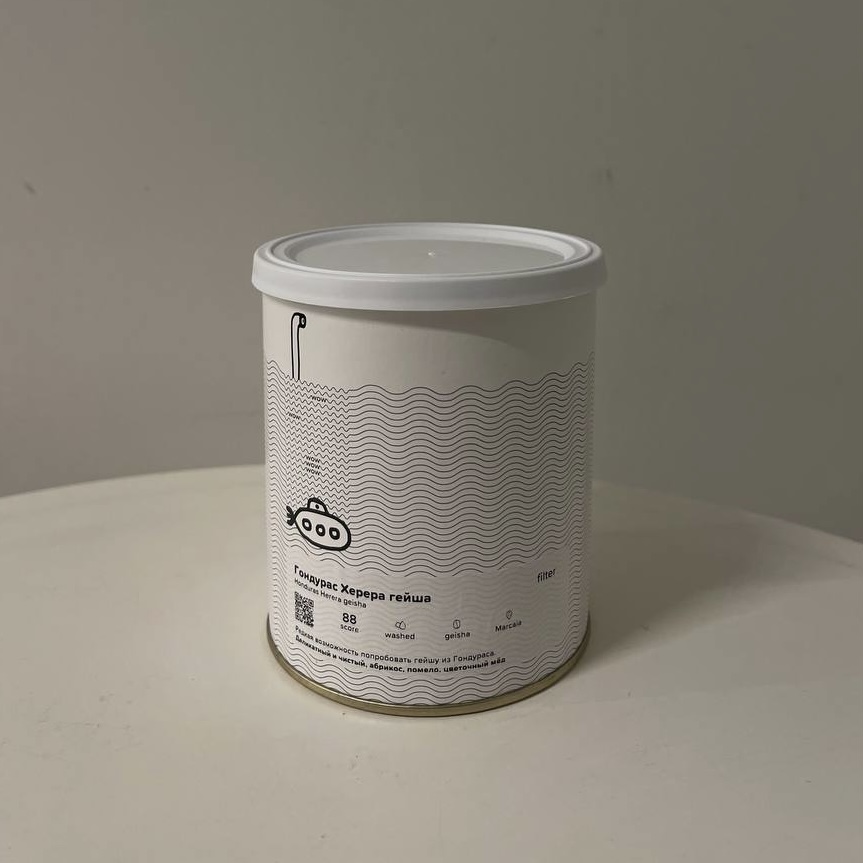 SUB Гондурас гейша Херера, кофе в зёрнах, 200gr