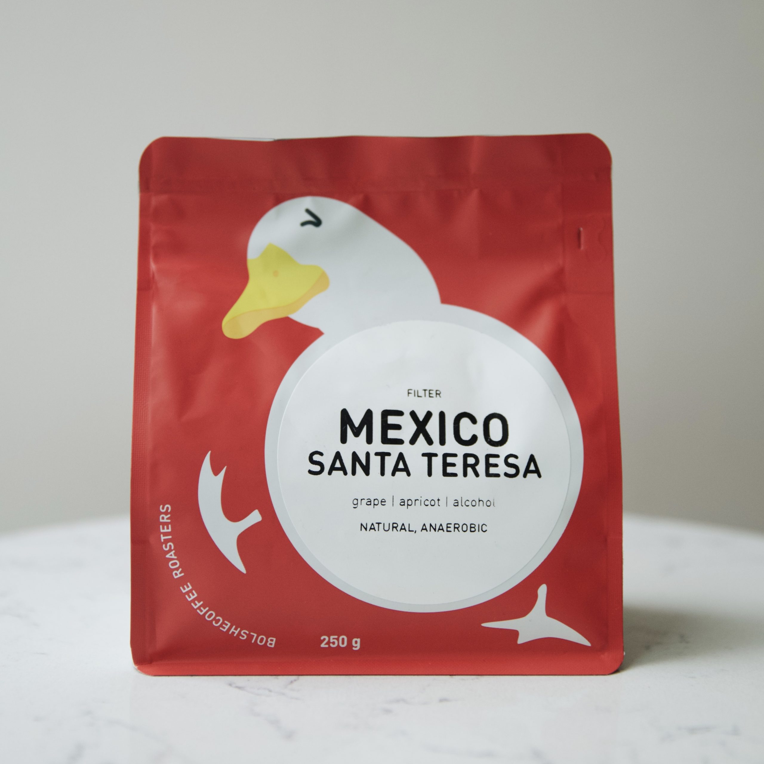 BCR Мексика Санта Тереза,кофе в зёрнах, 250gr