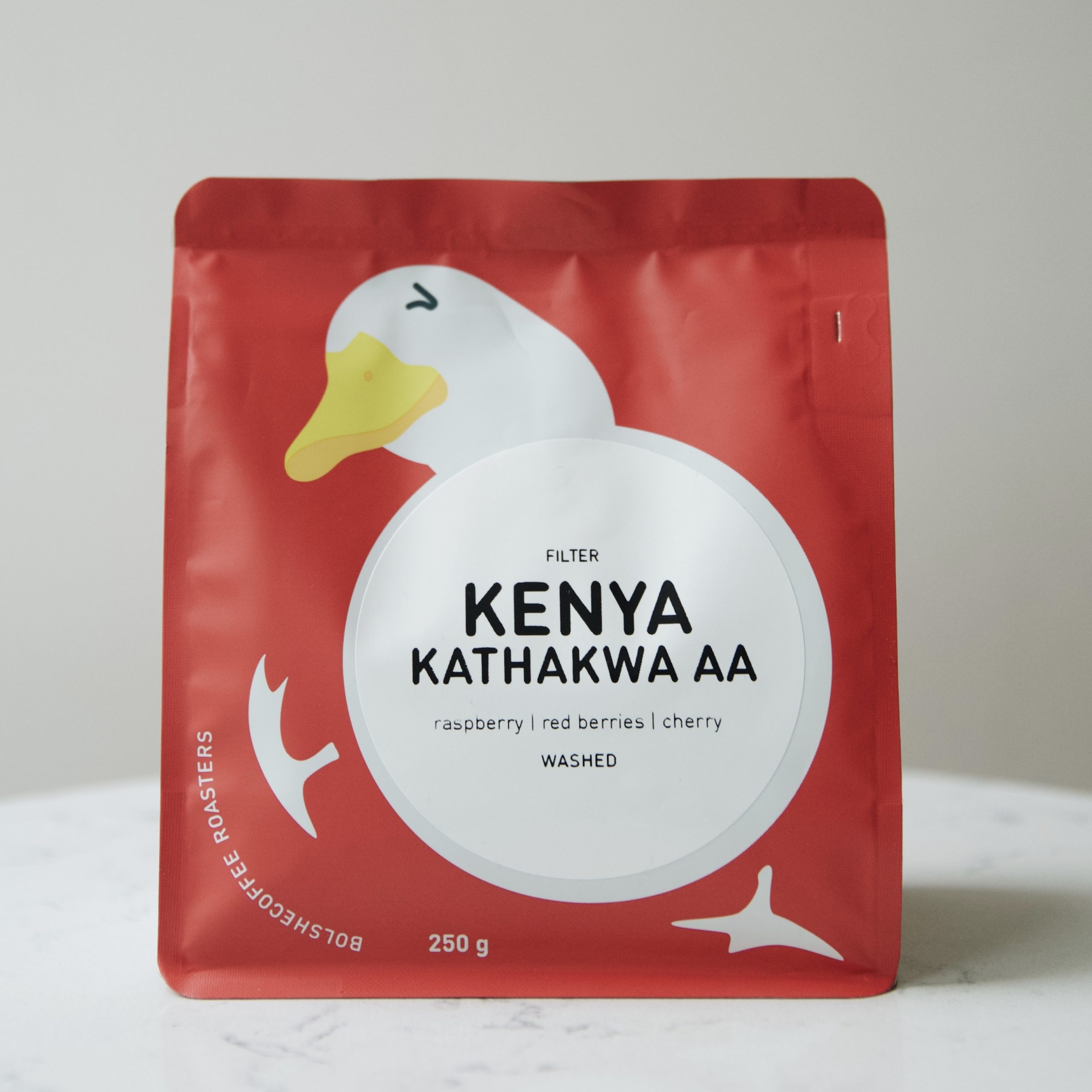 BCR Kenya Kathakwa AA, кофе в зернах, 250gr