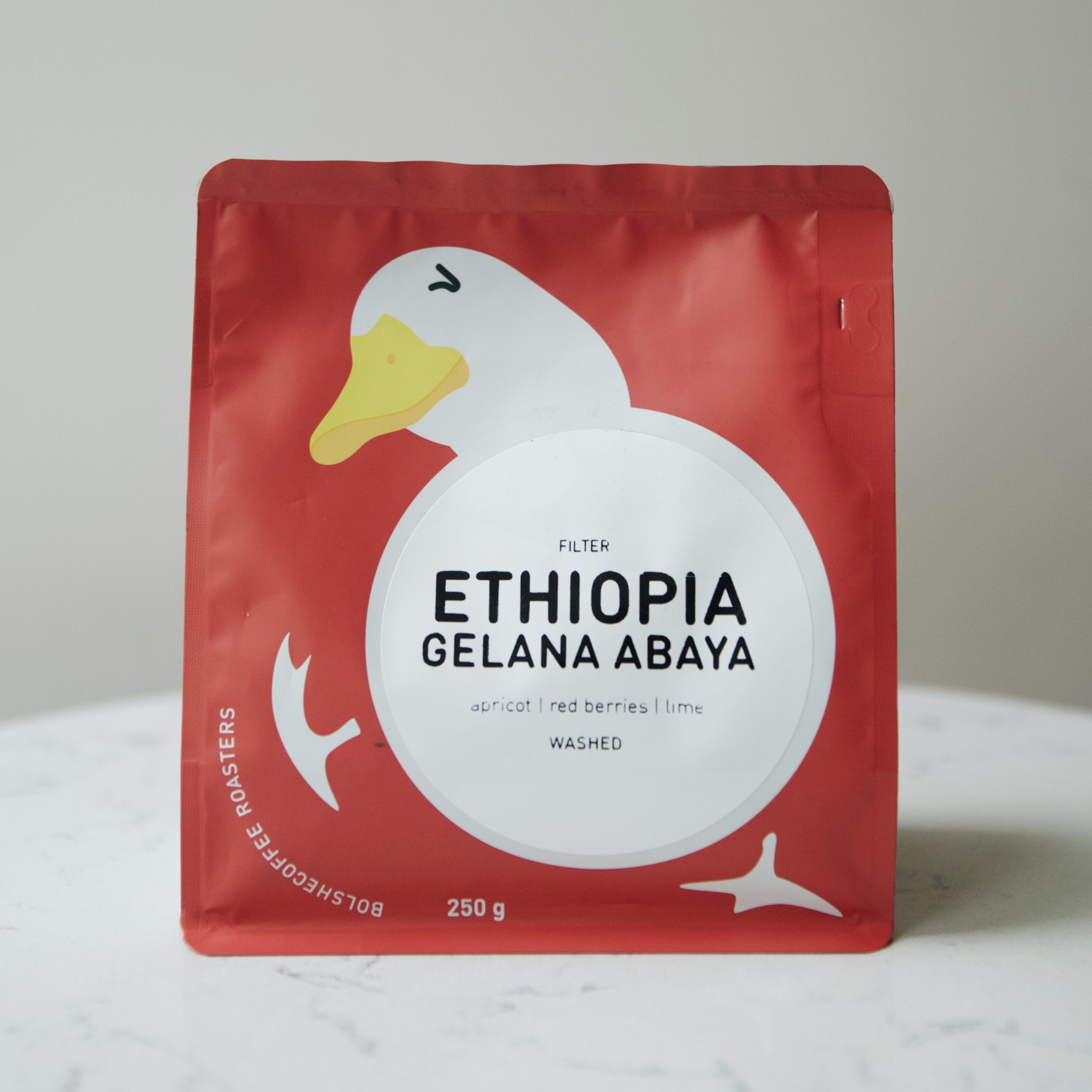 BCR Эфиопия Гелана Абайя, кофе в зёрнах, 250gr
