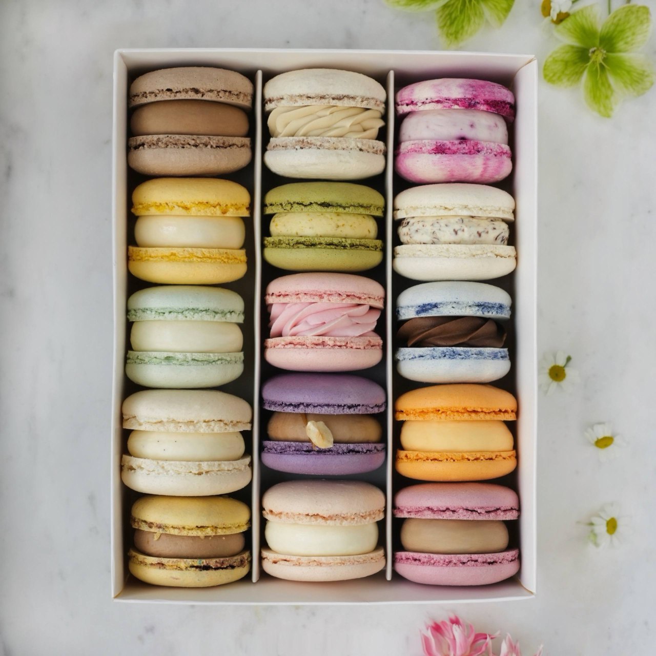 Макарон Микс (набор из 15 шт)