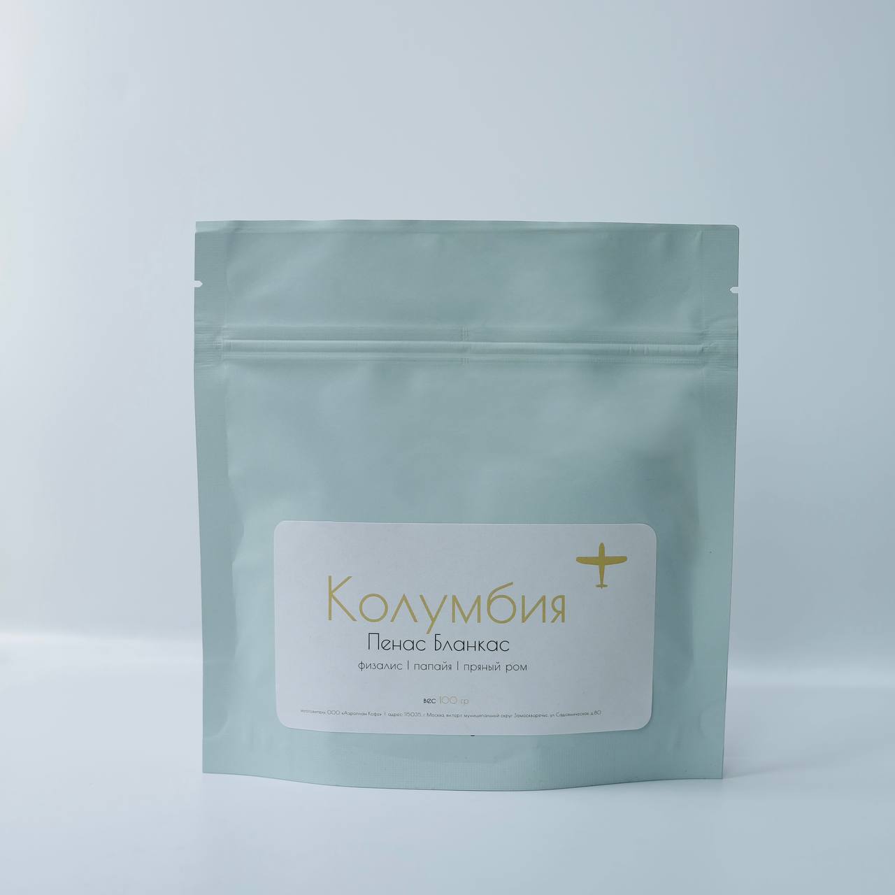 AER Колумбия Пенас Бланкас, фильтр 100 гр
